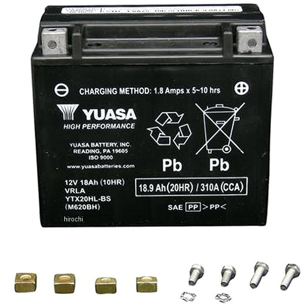【メーカー在庫あり】 ユアサ YUASA ユアサバッテリー YTX20HL-BS YTX20HL-BS HD店