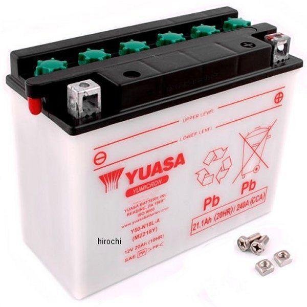 【USA在庫あり】 ユアサ YuMiCRON バッテリー 開放型 84年-96年 FLT/FLH 液無し Y50-N18L-A HD店