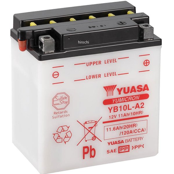 【USA在庫あり】 ユアサ YUASA バッテリー 開放型 YB10L-A2 YB10L-A2 HD店