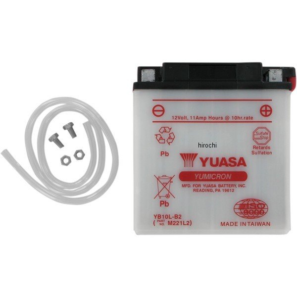 【USA在庫あり】 ユアサ YUASA バッテリー 開放型 YB10L-B2 YB10L-B2 HD店