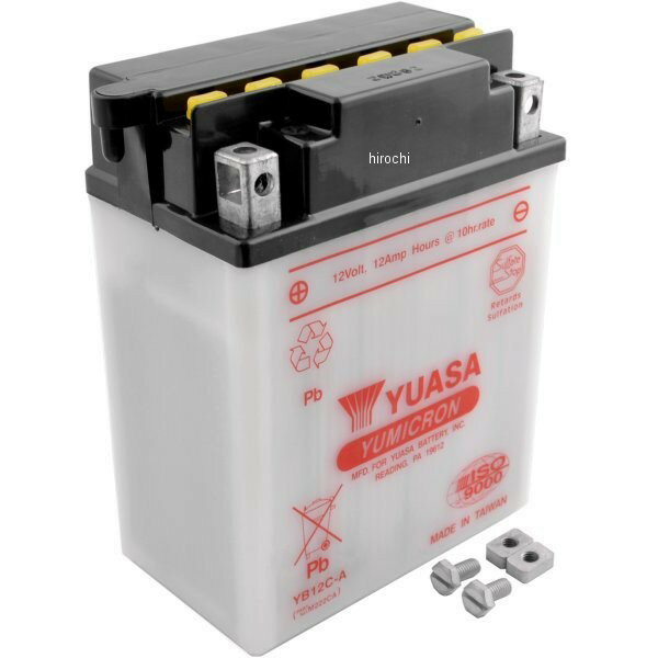 【USA在庫あり】 ユアサ バッテリー 開放型 YB12C-A YB12C-A HD店