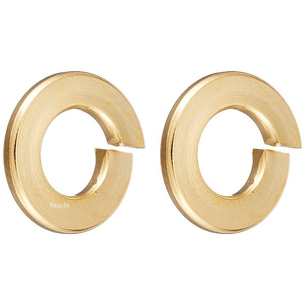 【メーカー在庫あり】 ポッシュ POSH ステンレススプリングワッシャー 汎用 24Kメッキ M8 2個入り 811695-08 HD店