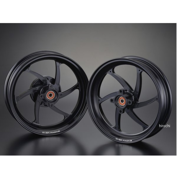 オーヴァー OVER GP-SIX ホイールセット 2.70/3.50-12 18年-20年 モンキー125 黒 82-012-20B HD店