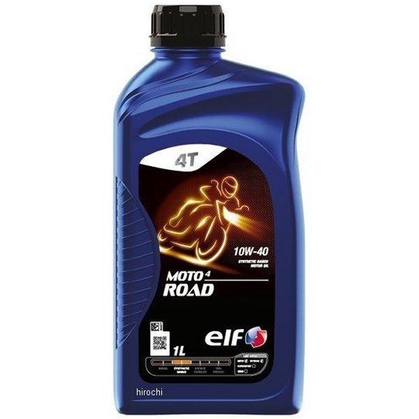 エルフ elf 4サイクルオイル MOTO 4 ROAD 10W40 1L 12本入り 213957 HD店
