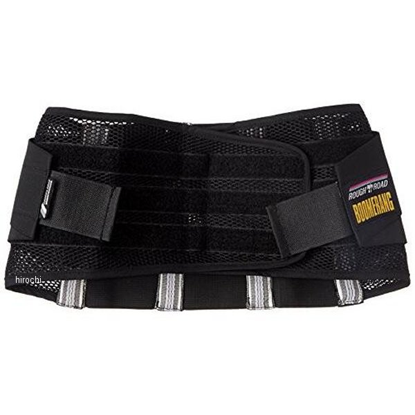 【メーカー在庫あり】 ラフ&ロード 春夏モデル ラフブーメランベルトメッシュ 7インチ 黒 REG RR100107..