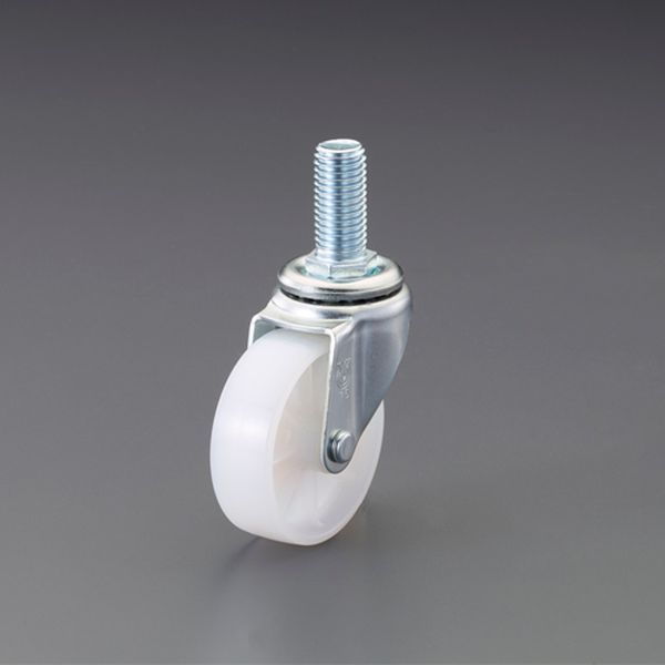 【メーカー在庫あり】 エスコ ESCO φ 75mm 自在キャスター(ナイロン車/ブレーキ無) 000012346183 HD店