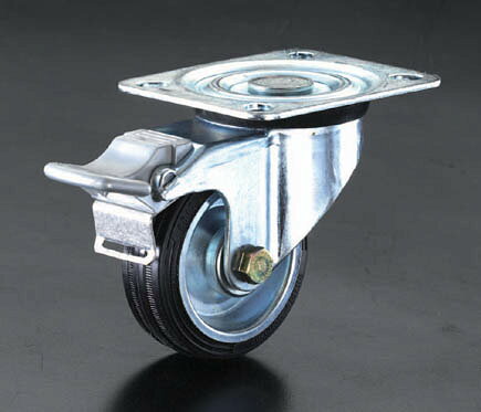●耐熱温度:-25-80°C●材質:金具:スチール、車輪:ソリッドラバー●仕様:自在後ブレーキ●車輪径×幅:125×37.5mm●耐荷重:100kg●全高:150mmローラーベアリング000012067016楽天 HD店　