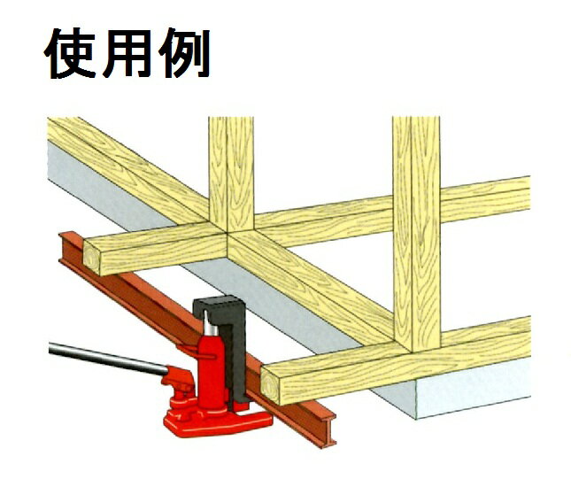 【メーカー在庫あり】 エスコ ESCO 3.0ton 爪付ジャッキ 000012245481 HD店