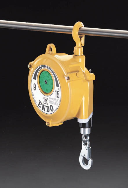 ●ワイヤーロープ径:φ4mm●本体サイズ:φ174mm●容量(kg):4.5-9●ストローク:1.3m●重量(kg):3.4ドラムロック機構を採用していますので工具類の交換が容易にできます。000012028735楽天 HD店　