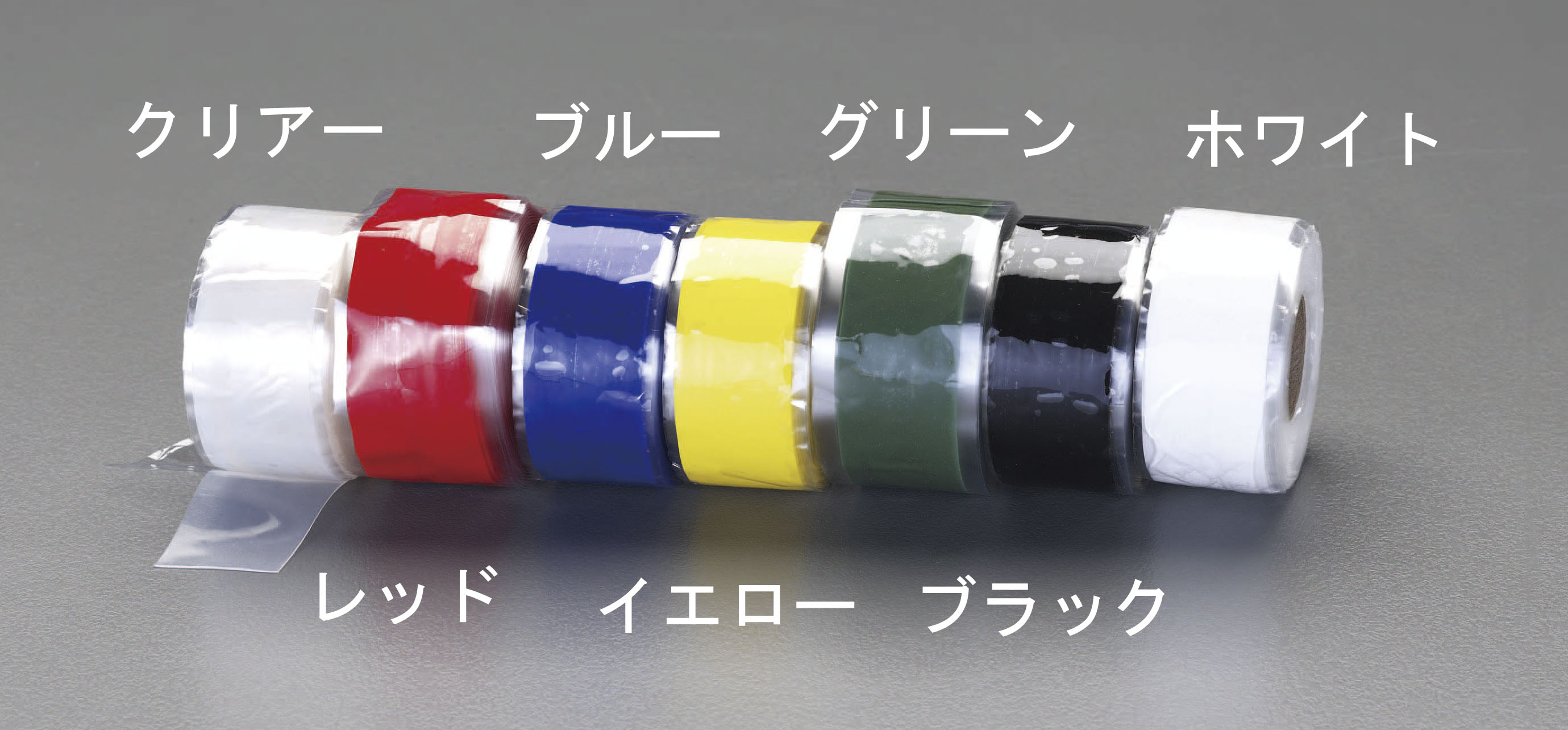 【メーカー在庫あり】 エスコ ESCO 25.4mmx 3.65m 自己融着絶縁テープ クリアー 000012231715 HD