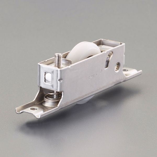 【メーカー在庫あり】 エスコ ESCO 30mm 戸車(平型/ポリアセタール樹脂車/ステンレス枠) 000012055977 HD店