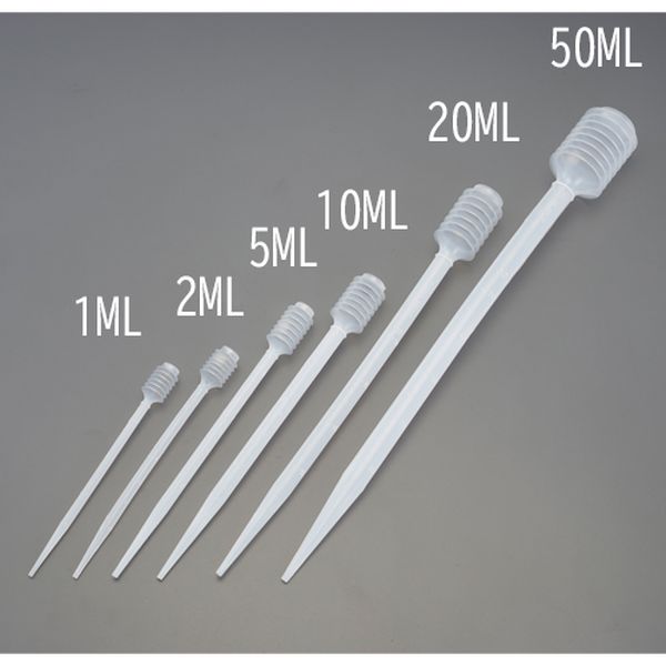 【メーカー在庫あり】 エスコ ESCO 2.0ml ベローズピペット 000012346425 HD店