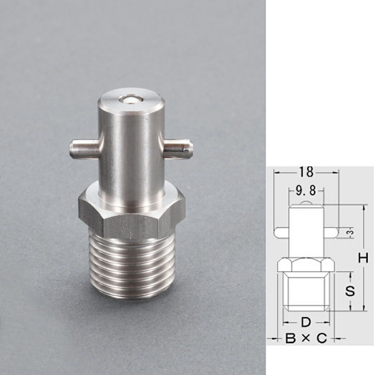 �ڥ᡼�����߸ˤ���� ������ ESCO R 1/4