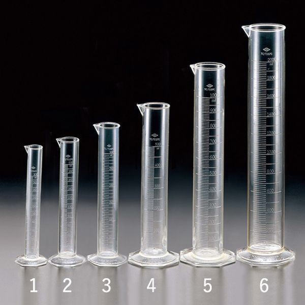 【メーカー在庫あり】 エスコ ESCO 500ml メスシリンダー(耐熱) 000012346484 HD店