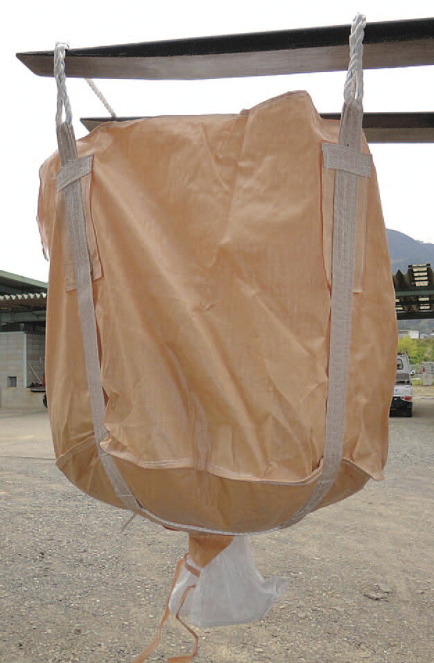 容量：500L耐荷重：1000kgサイズ：φ900X800(H)mm材質：ポリプロピレン排出口サイズ：φ400mm吊りロープタイプ注入口全開タイプ000012218641 HD　
