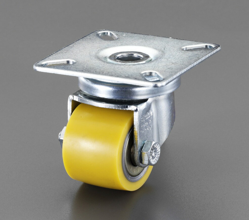 ●耐荷重:100kg●耐熱温度:-25-70°C●車輪径:35mm●全高:52mm●重量:0.25kg●車輪幅:27mm本体スチールボールベアリングポリウレタンタイヤ000012067050 HD　