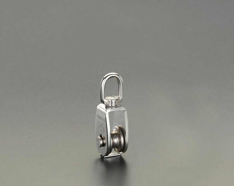 【メーカー在庫あり】 エスコ ESCO 50mm 滑 車 ステンレス製/1車 000012028538 HD店