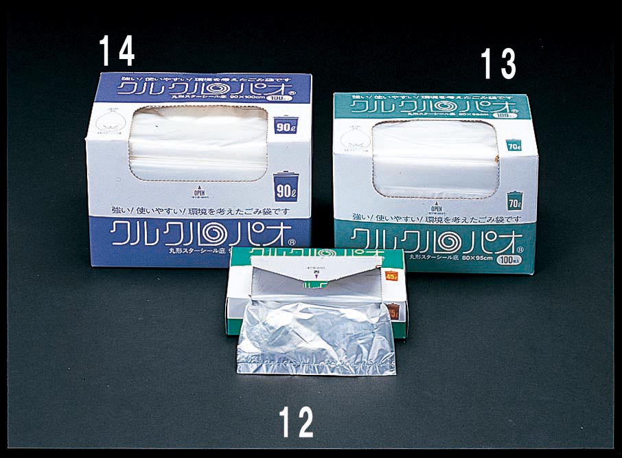 【メーカー在庫あり】 エスコ ESCO 90L ごみ袋 100枚 000012042455 HD店 [2]
