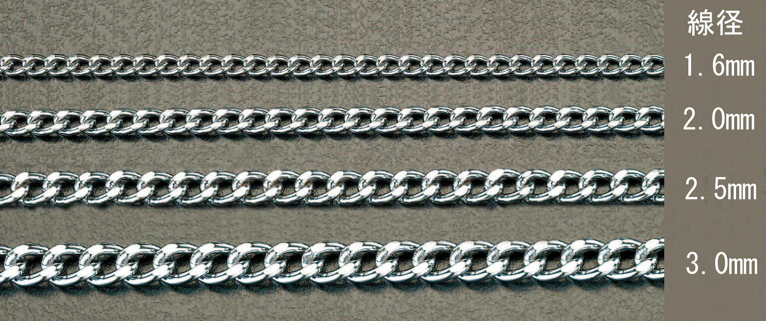 【メーカー在庫あり】 エスコ ESCO 2.5mmx6.0m ショートマンテルチェーン スチール/ユニクロメッキ 000012025091 HD店