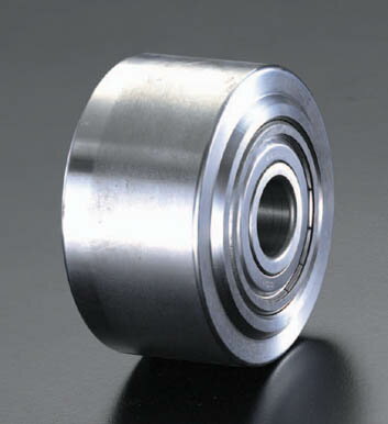 【メーカー在庫あり】 エスコ ESCO 80x 40mm 車輪 ボールベアリング・ソリッドスティール製 000012067325 HD店