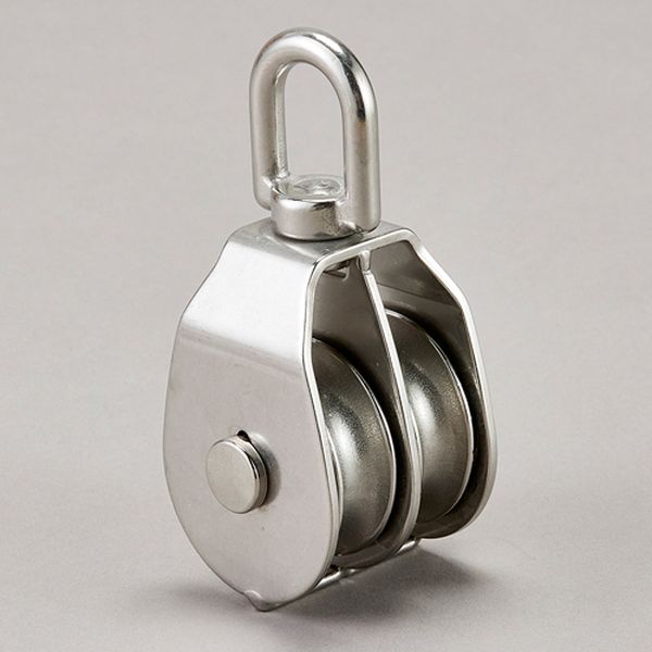 【メーカー在庫あり】 エスコ ESCO 31mm 滑 車(ステンレス製/2車) 000012346389 HD店