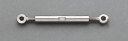 【メーカー在庫あり】 エスコ ESCO 6.0mm ターンバックル(ステンレス製/アイ & アイ ) 000012261175 HD店