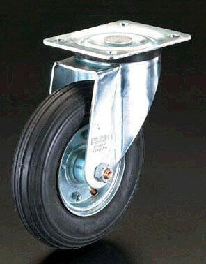 ●材質:金具:スチール、車輪:チューブ入りエアータイヤ●耐熱温度:-25-50°C●仕様:自在ブレーキ無●車輪径×幅:260×85mm●耐荷重:250kg●全高:308mmローラーベアリング000012065693楽天 HD店　