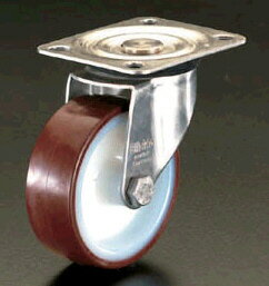 【メーカー在庫あり】 エスコ ESCO 200mm キャスター 自在金具・ステンレス製 000012043640 HD店