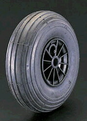 ●材質:タイヤ:チューブ入りエアータイヤ(2層)、リム:ポリプロピレン●耐熱温度:-20-40°C●車輪径×幅:400×100mm●耐荷重:250kg●軸径:25mmプレーンベアリングタイヤチャックは自動車・バイク用をご使用下さい。0000...