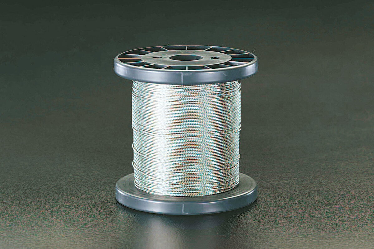 �ڥ᡼�����߸ˤ���� ������ ESCO 2.0mm x100m/7x 7 �磻�䡼������(���ƥ�쥹��) 000012239023 HDŹ