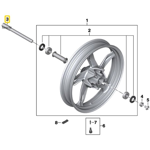 BMW純正 F アクスル シャフト 36318554141 HD店