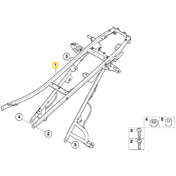 BMW純正 R フレーム 46518521844 HD店