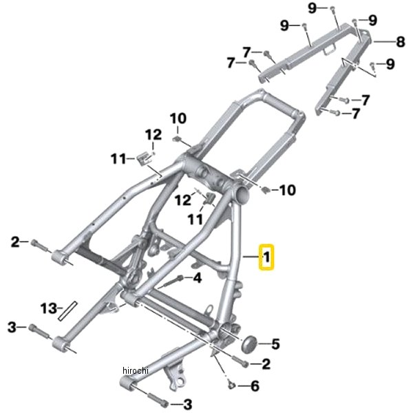 BMW純正 リヤフレーム VIN なし 46518561608 HD店
