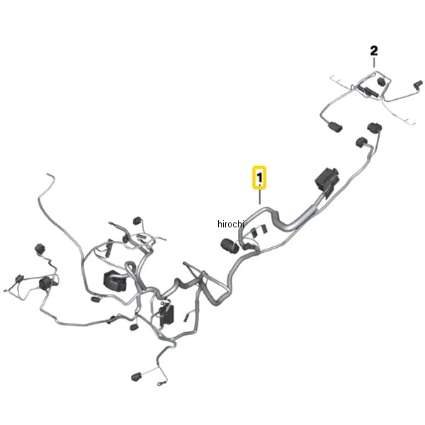 BMW純正 メイン ワイア ハーネス 61117718006 HD店