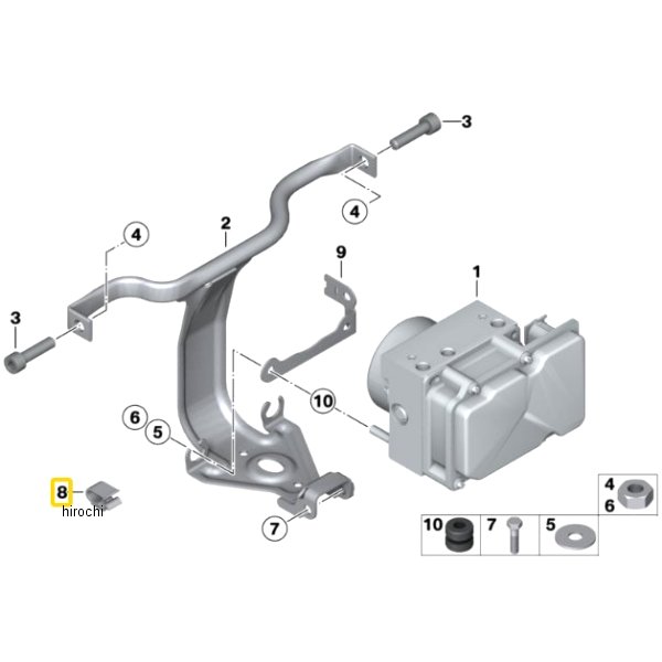 BMW純正 ケーブル ホルダー 61131379079 HD店