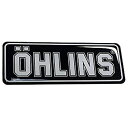 オーリンズ OHLINS エンブレムステッカーサイズ:74X28mmカラー:ホワイト/ブラック01196-01楽天 HD店