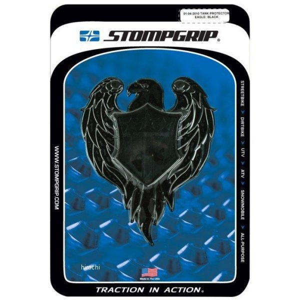 ストンプグリップ STOMPGRIP タンクプロテクタ EAGLE 黒 51-04-2010 HD店