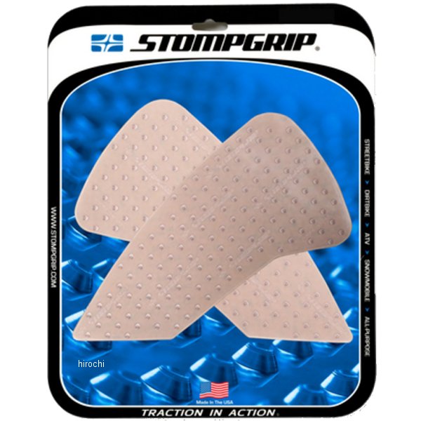 ストンプグリップ STOMPGRIP トラクションタンクパッドキット 21年-22年 アフリカツイン ADSP クリア 55-10-0189C HD店