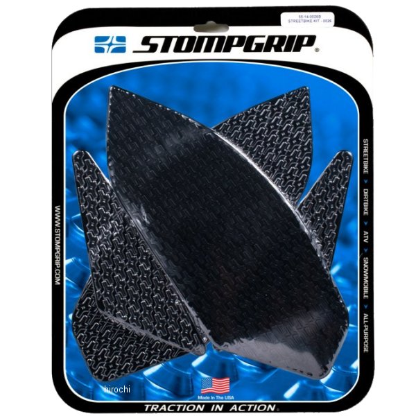 ストンプグリップ STOMPGRIP トラクションパッドタンクキット 13年-15年 CBR500R/400R CB500F/400 黒 55-14-0026B HD店