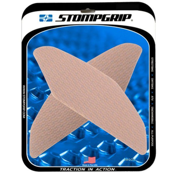 ストンプグリップ STOMPGRIP トラクションパッドタンクキット 22年 GSX-S1000/GT クリア 55-14-0188C HD店