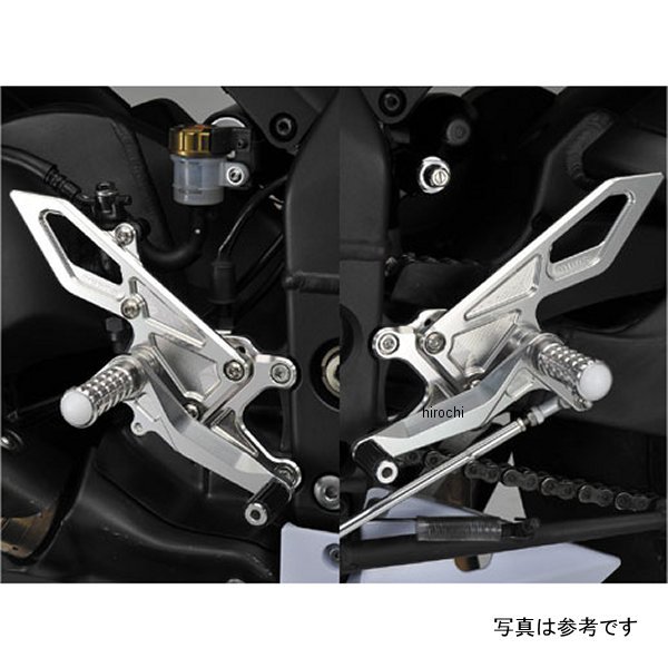 アグラス AGRAS バックステップ 08年-10年 ZX-10R 312-483-000 HD店