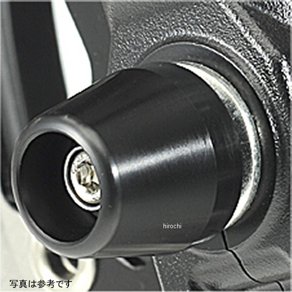 アグラス AGRAS フロントアクスルプロテクター コーン 05年以前 ZX-10R ジュラコン/黒 343-470-J0B HD店