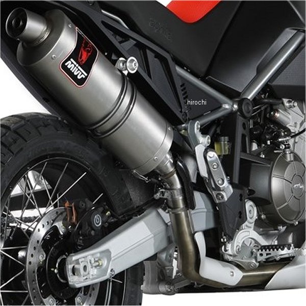 ミヴ Mivv スリップオンマフラー DAKAR 22年 Tuareg660 ステンレス A.017.LEKX HD店