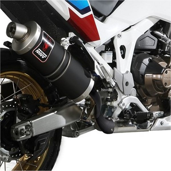 ミヴ Mivv スリップオンマフラー DAKAR BLACK 20年-22年 CRF1100L アフリカツイン ブラックステンレス H.079.LEKB HD店