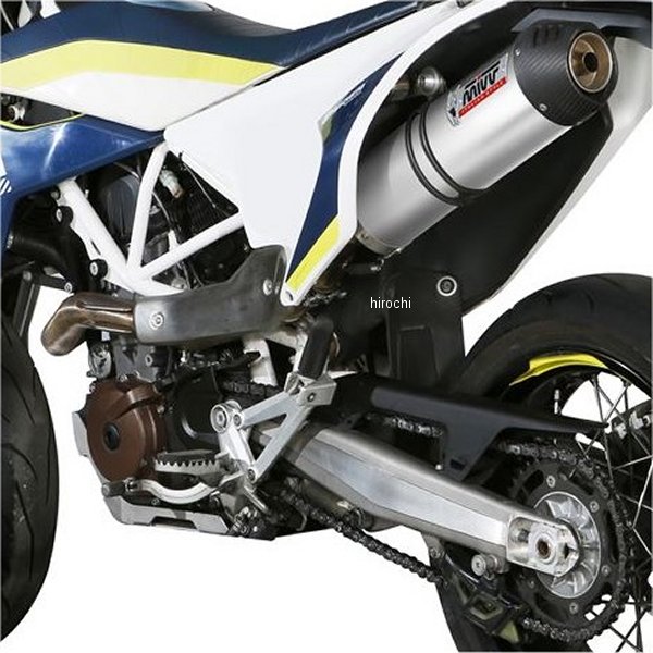 ミヴ Mivv スリップオンマフラー OVAL 触媒なし 17年-20年 701Enduro チタン HU.001.L4C HD店