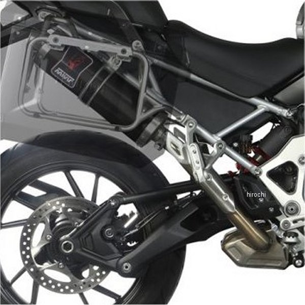ミヴ Mivv スリップオンマフラー DAKAR BLACK 21年-22年 Tiger1200Rally ステンブラック T.023.LDKB HD店