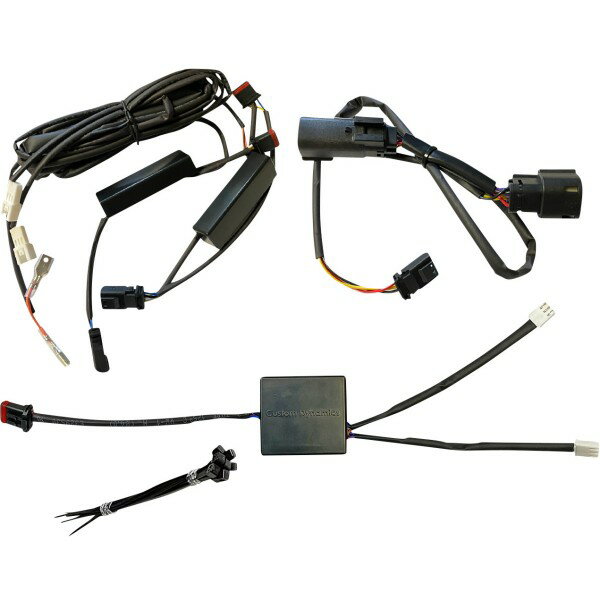 【USA在庫あり】 カスタム ダイナミクス ホーントリガーオルタネーティングストロボモジュール 14年-22年 ハーレー FLHTCUTG 黒 2050-0480 HD店