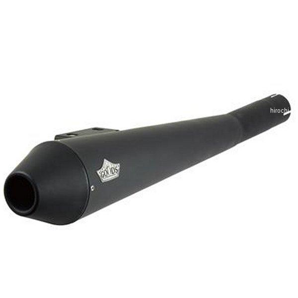 【メーカー在庫あり】 GOODS グッズ TAPERED CONE スリップオンマフラー 黒 01年-03年 SR500、SR400 G4-00175-BK HD店