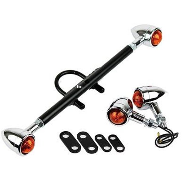 【メーカー在庫あり】 GOODS グッズ ダウンマウントウインカーキット ロング スピーダーOR SR500、SR400 61-73116-LSR HD店