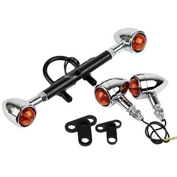 【メーカー在庫あり】 GOODS グッズ ダウンマウントウインカーキット ショート スピーダーOR SR500、SR400 61-73116-SSR HD店